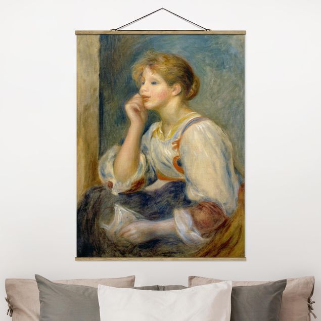 Stampe quadri famosi Auguste Renoir - Donna con lettera