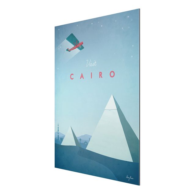 Quadro città Poster di viaggio - Il Cairo