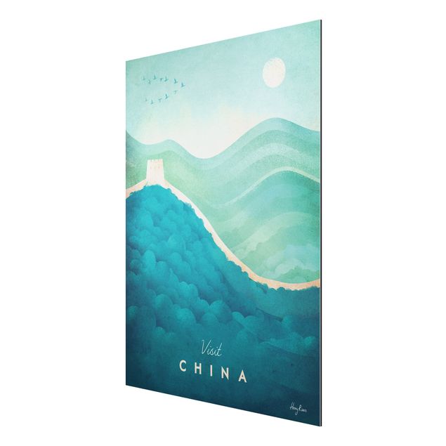 Quadri città Poster di viaggio - Cina