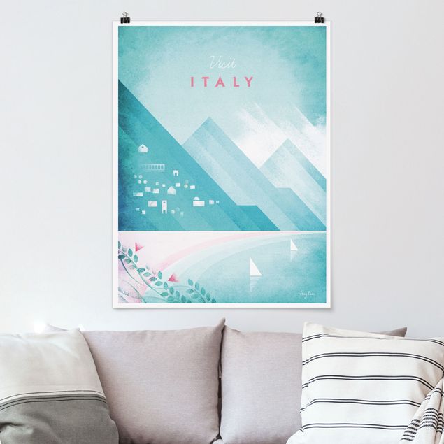 Quadri paesaggistici Poster di viaggio - Italia