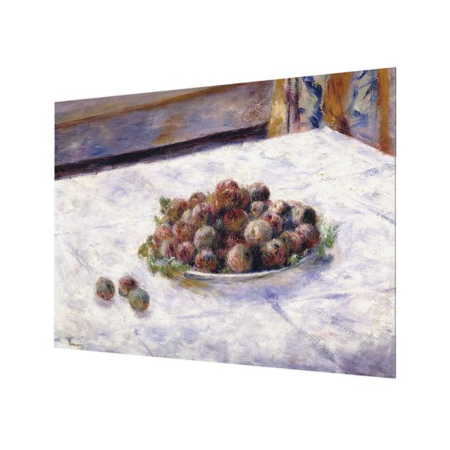 Quadri renoir Auguste Renoir - Natura morta, un piatto di prugne