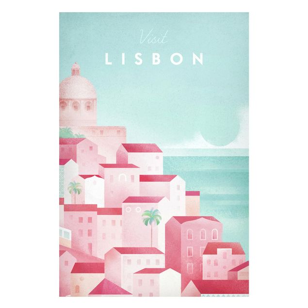 Quadri mare Poster di viaggio - Lisbona
