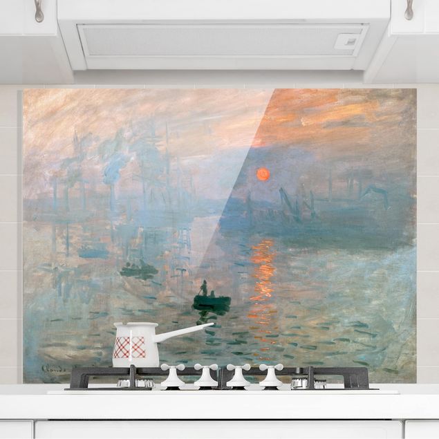 Stampe quadri famosi Claude Monet - Impressione (alba)