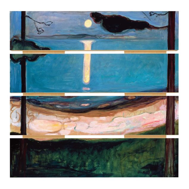 Correnti artistiche Edvard Munch - Notte di luna