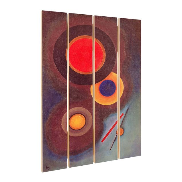 Stampe Wassily Kandinsky - Cerchi e linee