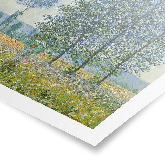 Impressionismo quadri Claude Monet - Campi in primavera