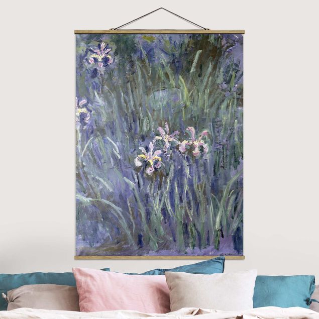 Riproduzioni Claude Monet - Iris