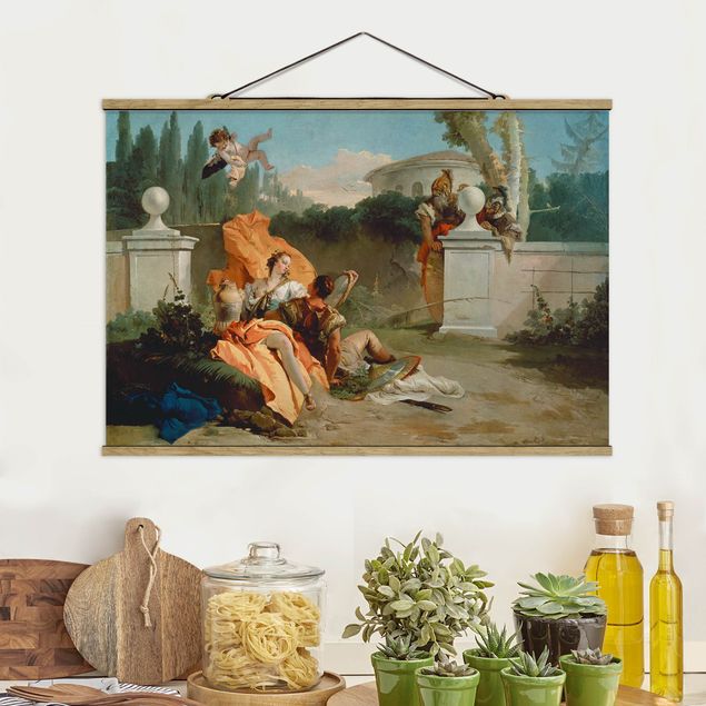 Riproduzioni quadri famosi Giovanni Battista Tiepolo - Rinaldo e Armida