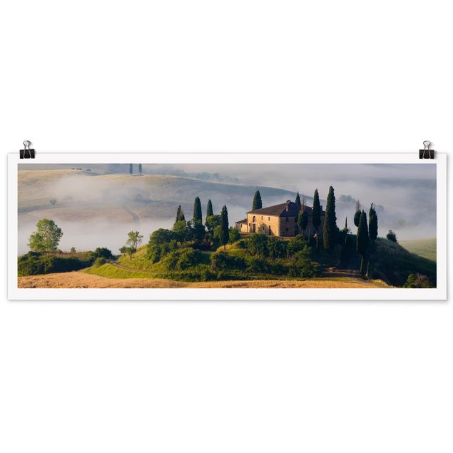 Poster paesaggi naturali Tenuta di campagna in Toscana