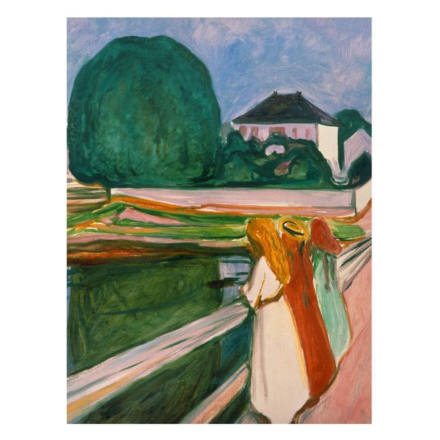 Post impressionismo quadri Edvard Munch - Notte bianca
