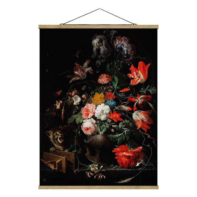 Quadri con fiori Abraham Mignon - Il bouquet rovesciato
