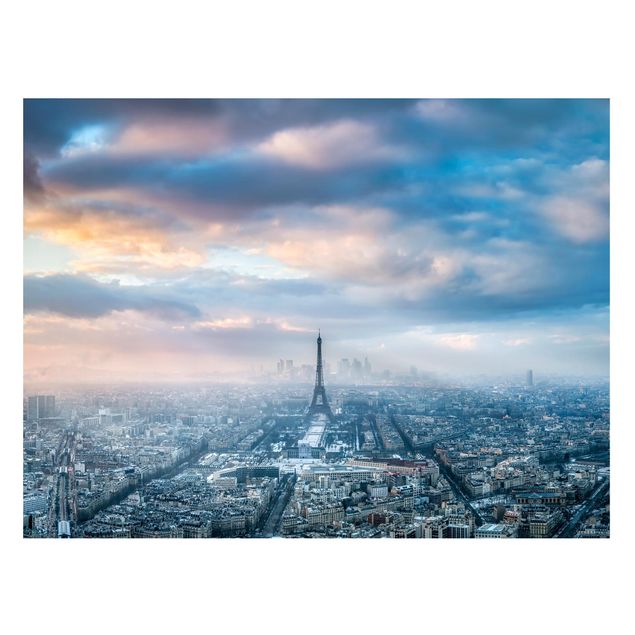 Lavagne magnetiche con architettura e skylines Inverno a Parigi