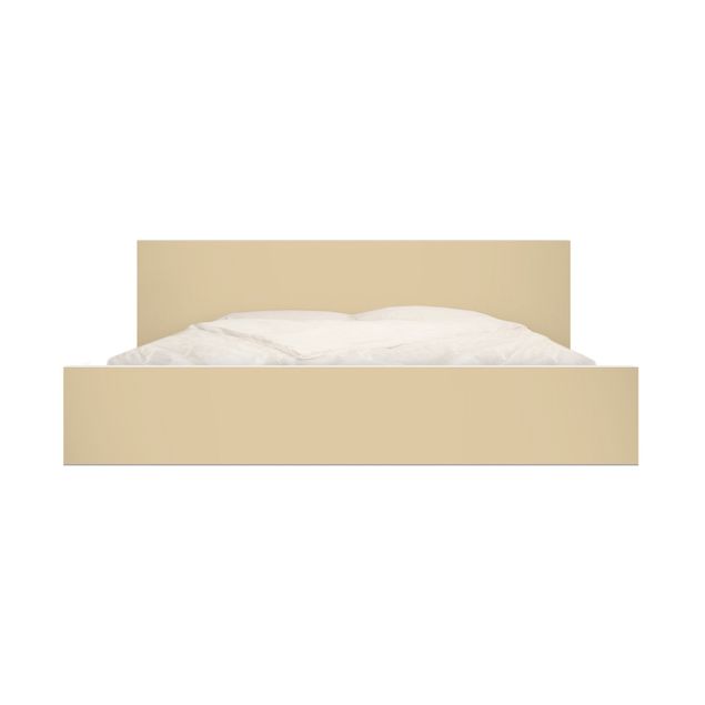 Pellicole adesive per mobili letto Malm IKEA Colore Marrone chiaro