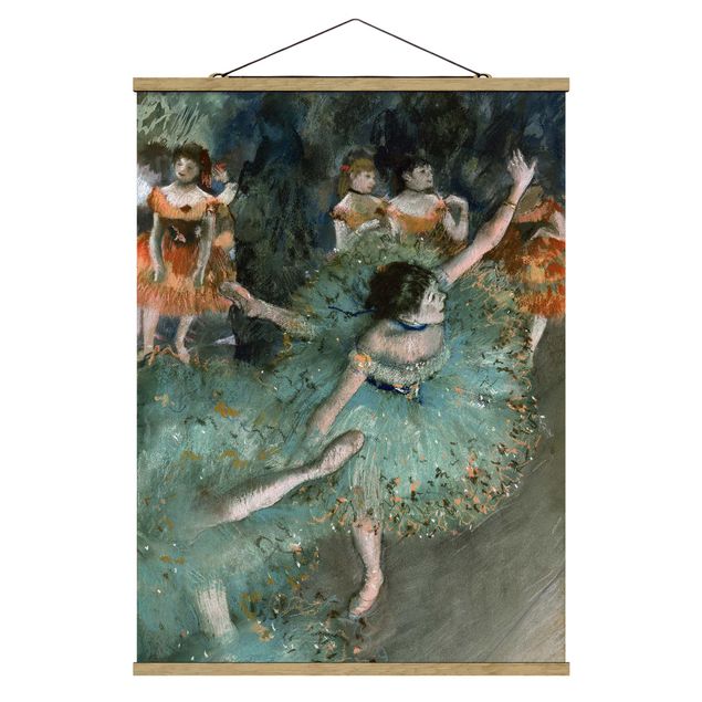 Quadri impressionisti Edgar Degas - Ballerini in verde
