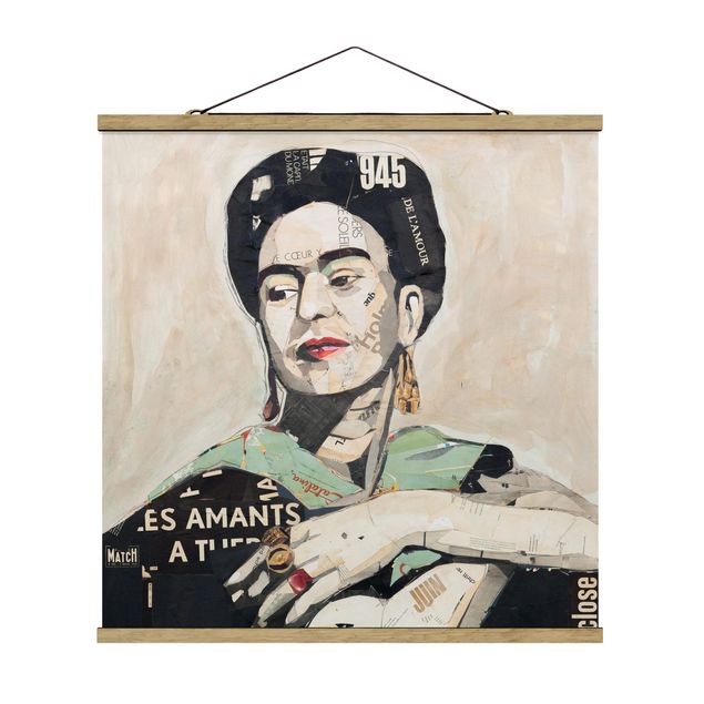 Quadri ritratto Frida Kahlo - Collage n.4