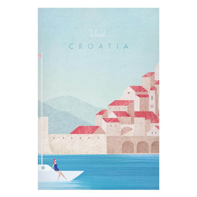Quadri moderni per arredamento Campagna turistica - Croazia