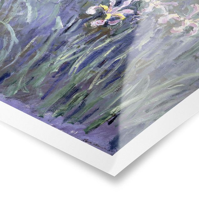 Riproduzione quadri famosi Claude Monet - Iris