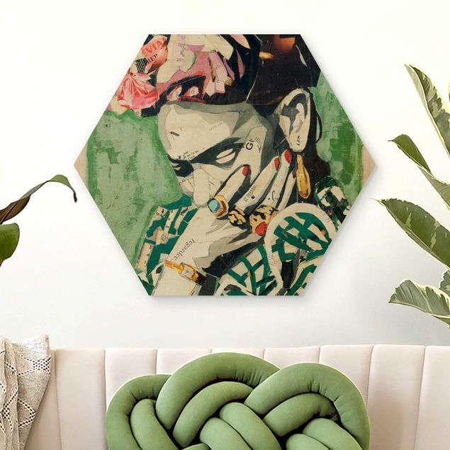 Riproduzioni quadri famosi Frida Kahlo - Collage n.3