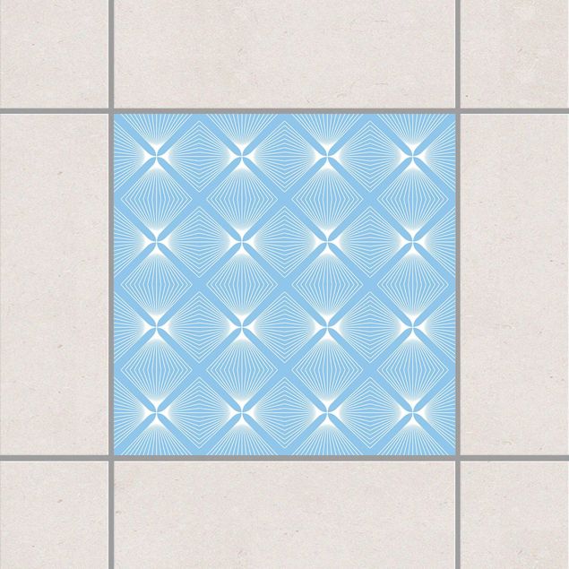 Adesivi per piastrelle con disegni Tender Vintage Caro Azzurro