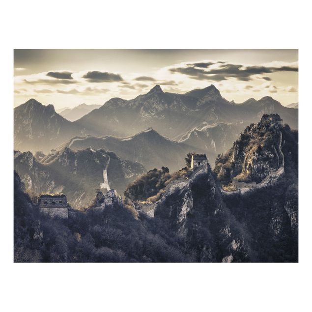 Quadri montagne La grande muraglia cinese