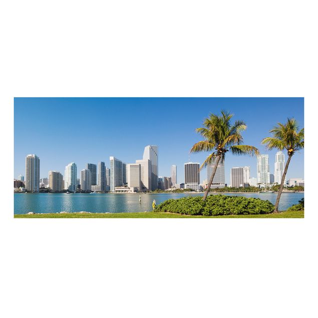 Quadri città Skyline di Miami Beach