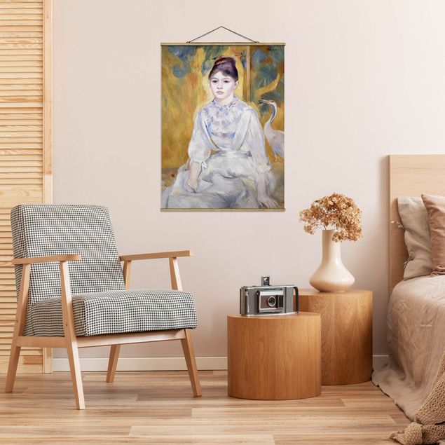 Stile di pittura Auguste Renoir - Giovane ragazza con cigno
