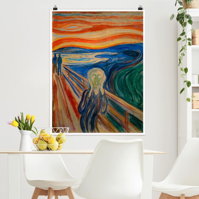 Quadro espressionismo Edvard Munch - L'urlo
