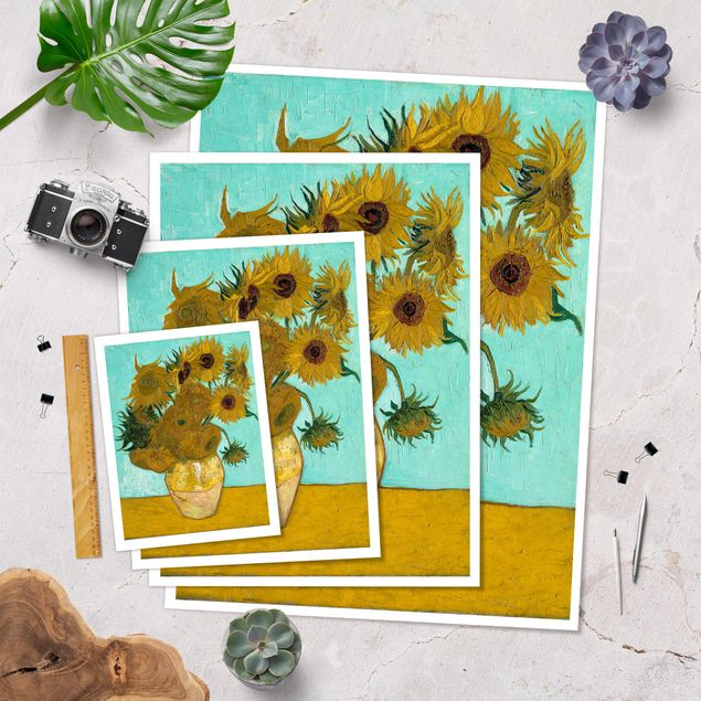 Quadri di fiori Vincent van Gogh - Girasoli