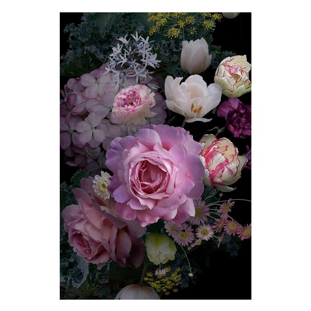 Quadri moderni per arredamento Bouquet di splendide rose