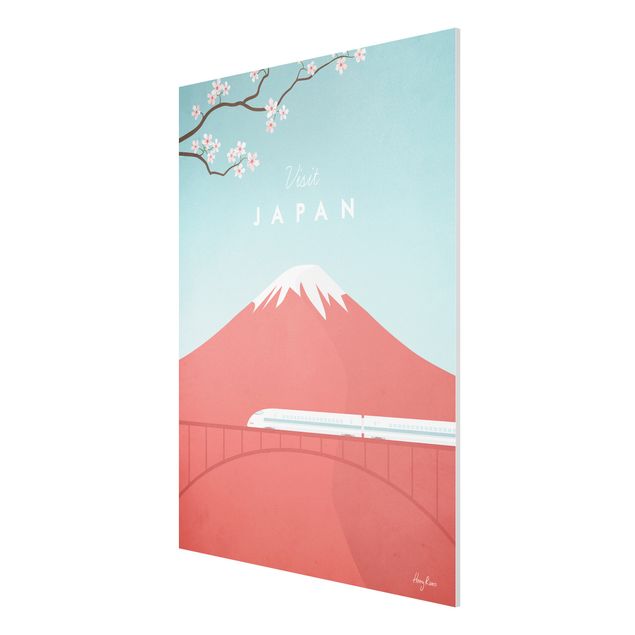 Quadri fiori Poster di viaggio - Giappone