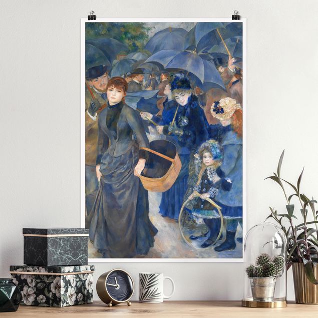Riproduzioni quadri famosi Auguste Renoir - Ombrelli