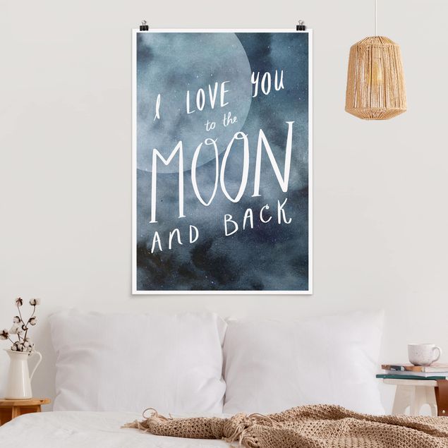 Quadri moderni   Amore celeste - Luna