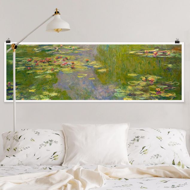 Riproduzioni quadri famosi Claude Monet - Ninfee verdi