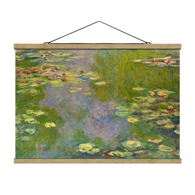 Quadri moderni   Claude Monet - Ninfee verdi