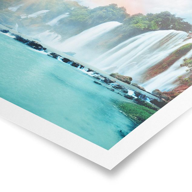 Quadri natura Panorama delle cascate