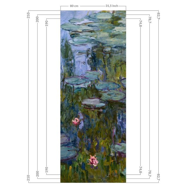 Rivestimento per doccia - Claude Monet - Ninfee (Nympheas)