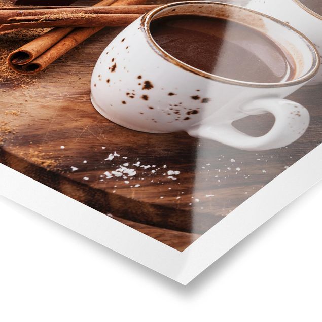 Poster - cioccolata calda - Verticale 4:3