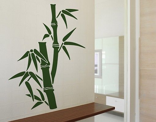 Adesivi murali piante No.SF398 bambù