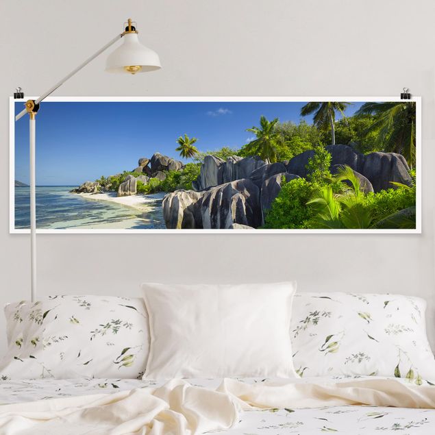 Quadri mare Spiaggia da sogno Seychelles