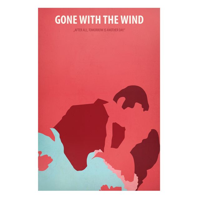Riproduzioni quadri Locandina film Via col vento
