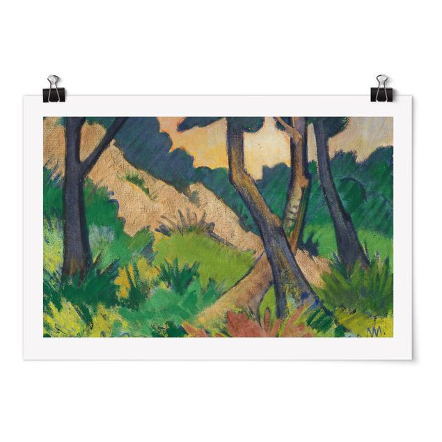 Quadri espressionismo Otto Mueller - Paesaggio III