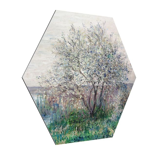 Quadri alberi Claude Monet - Primavera a Vétheuil