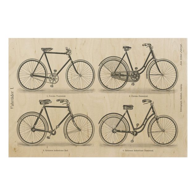 Stampe Poster vintage Biciclette