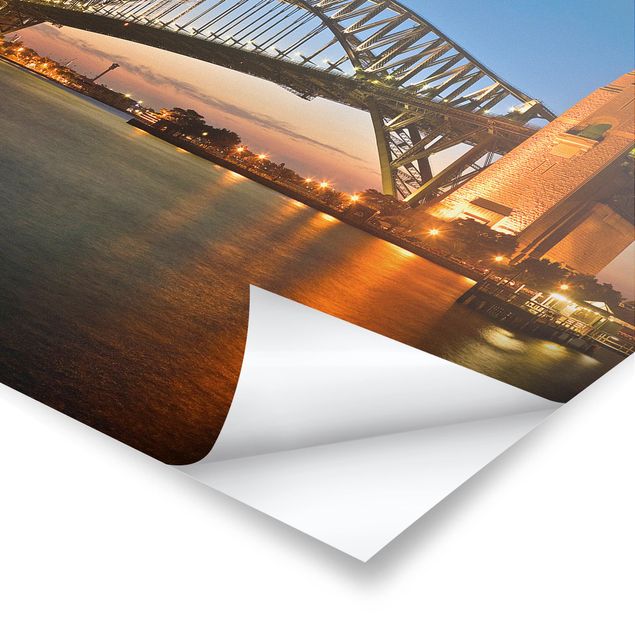 Poster - Harbour Bridge di Sydney - Orizzontale 2:3