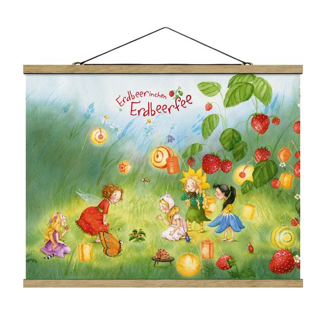 Quadri con frutta The Strawberry Fairy fragola - Lanterne