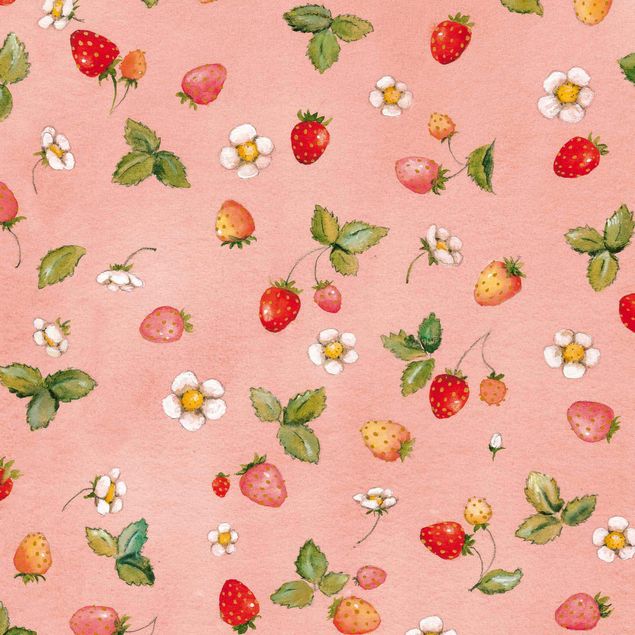 Pellicola adesiva The Strawberry Fairy - Fiori di fragola