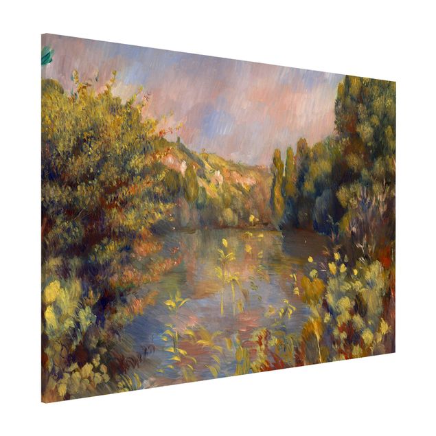 Riproduzioni Auguste Renoir - Paesaggio lacustre