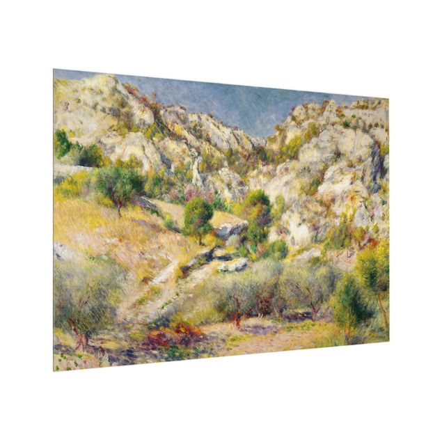 Quadri impressionisti Auguste Renoir - Roccia all'Estaque