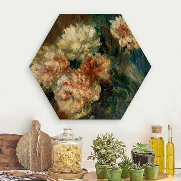 Stile artistico Auguste Renoir - Vaso di peonie