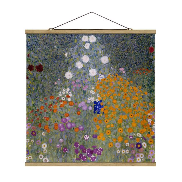 Quadro moderno Gustav Klimt - Giardino di casa